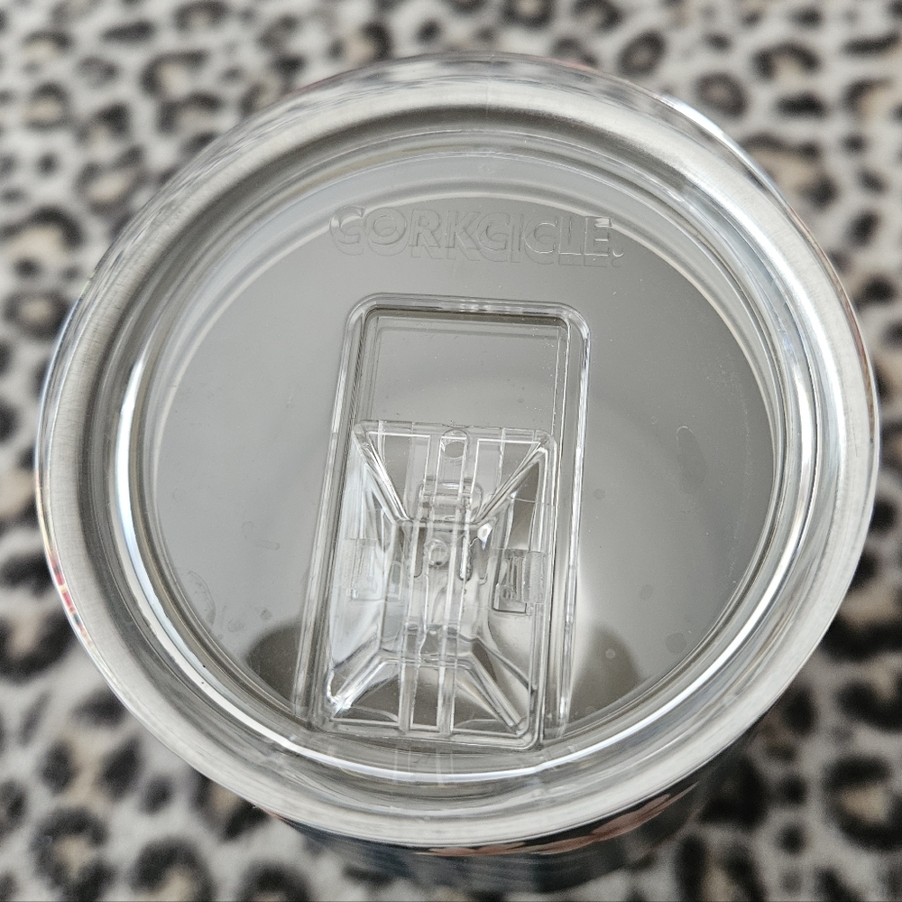 Corkcicle Tropical Floral Stemless Cup Insulated Wine Tumbler (12 oz.), Like New - Picture 6 of 8
